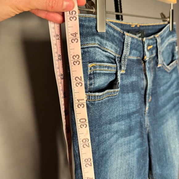 Joe’s Jeans Women’s Skinny Ankle Aubree Stretch Denim Mid-rise Dark Size 24 - Picture 7 of 12